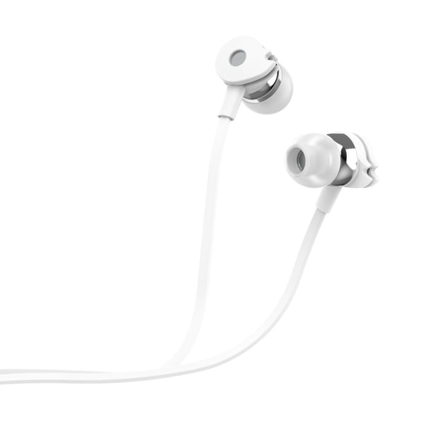 Techly SB-HP A1WHTY hovedtelefoner/headset Ledningsført I ørerne Opkald/musik Hvid