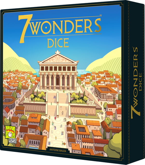 Asmodee 7 Wonders Dice 7 Wonders Dice Brætspil Strategi