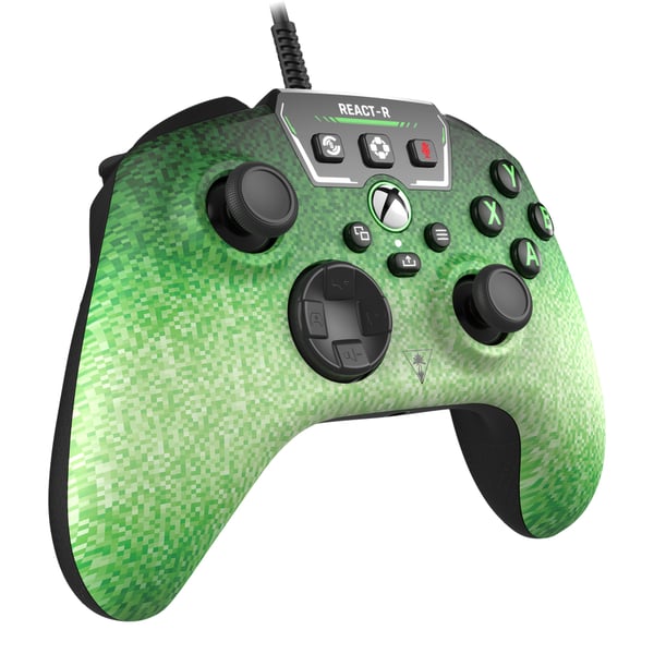 Turtle Beach React-R Svart, Grön USB Spelplatta Analog / Digital PC, Xbox One, Xbox Series S, Xbox Series X