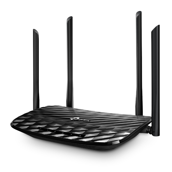 TP-Link Archer C6 trådløs router Gigabit Ethernet Dual-band (2,4 GHz / 5 GHz) Sort