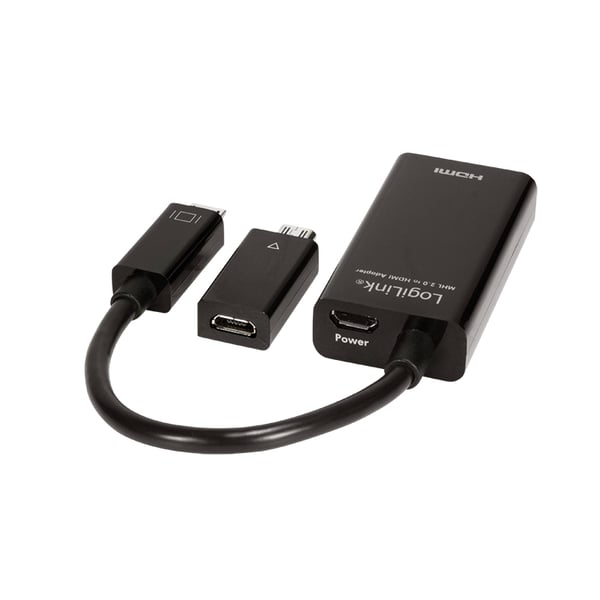LogiLink UA0142A USB grafisk adapter Sort