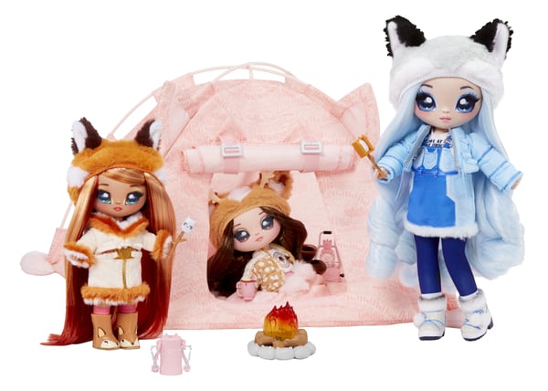 Na! Na! Na! Surprise Kitty-Cat Campground Playset Nukke-leikkisetti