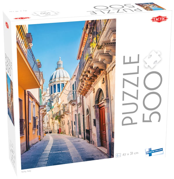 Tactic Lovers Sicily Italy Puslespil 500 stk By