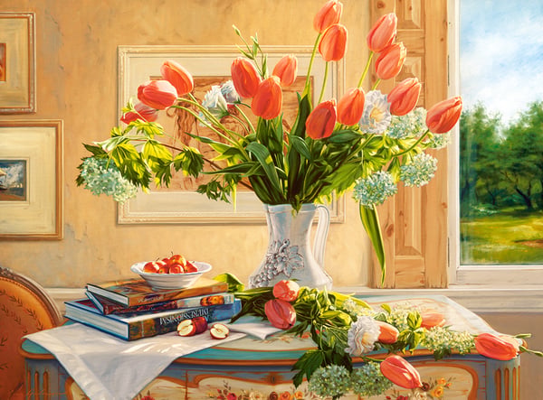Castorland C-300594-2 puslespil 3000 stk Flora