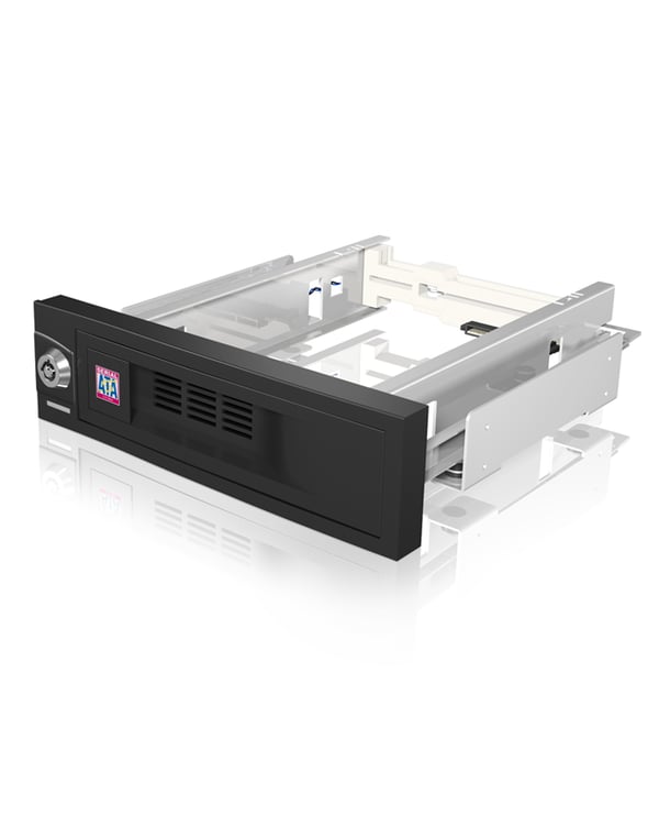 ICY BOX IB-168SK-B 13,3 cm (5.25") Bærerpanel Sort