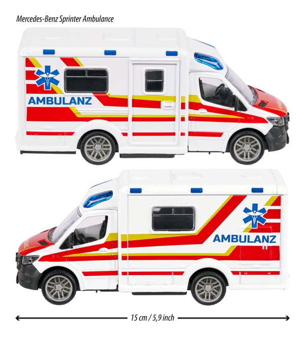 Majorette Mercedes-Benz Sprinter Ambulance