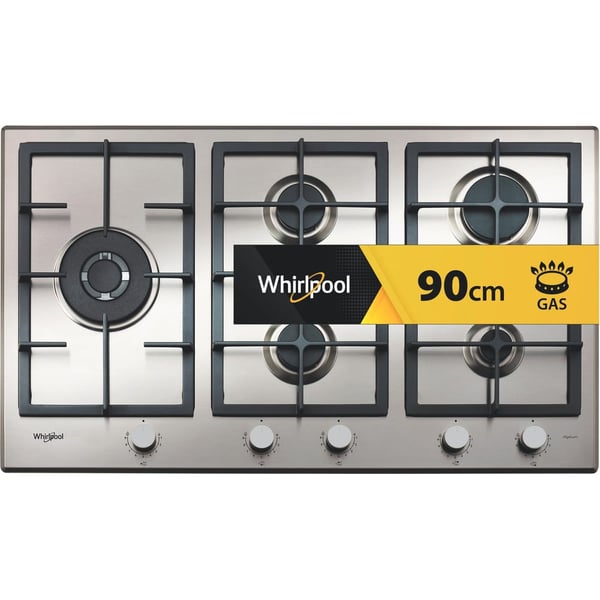Whirlpool GMAL 9522/IXL Rostfritt stål Inbyggd 86 cm Gas 5 zone(s)