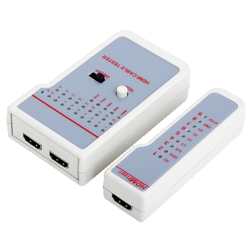 LogiLink WZ0017 verkkokaapelin testeri Purppura, Valkoinen