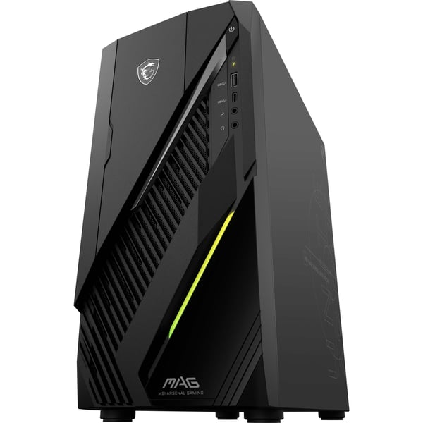 MSI MAG Infinite E1 14NVL5-104EU Intel® Core™ i5 i5-14400F 16 GB DDR5-SDRAM 1 TB SSD NVIDIA GeForce RTX 5060 Windows 11 Home Skrivbord PC Svart
