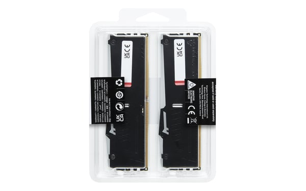 Kingston Technology FURY Beast 64 GB 5600 MT/s DDR5 CL40 DIMM (sæt med 2) RGB