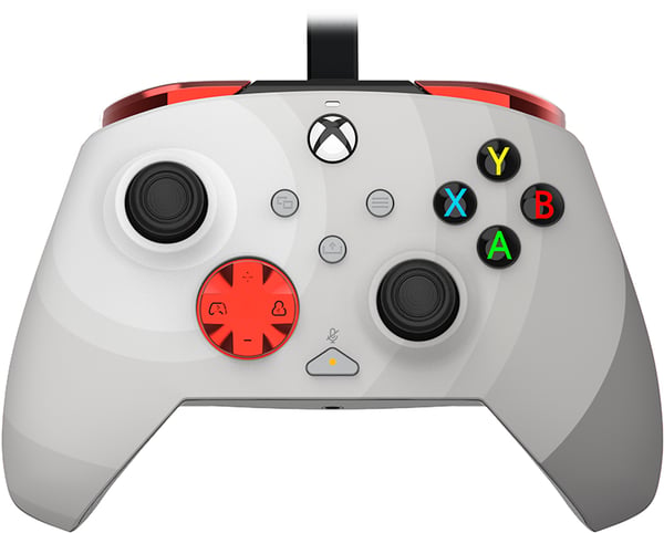 PDP Rematch Advanced Musta, Punainen, Valkoinen USB Pad-ohjain Analoginen/Digitaalinen PC, Xbox One, Xbox Series S, Xbox Series X