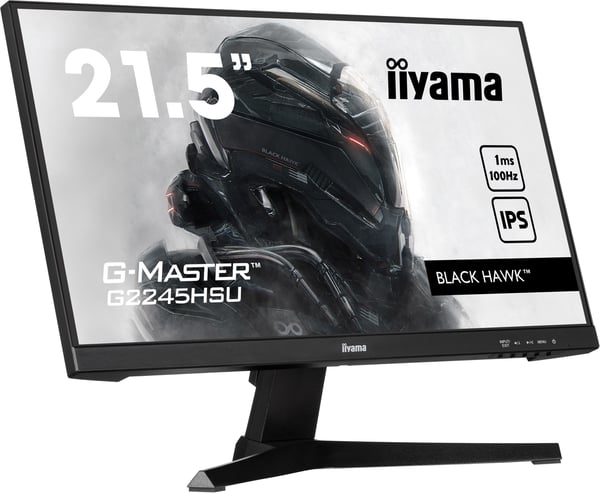 iiyama G-MASTER G2245HSU-B2 tietokoneen litteä näyttö 54,6 cm (21.5") 1920 x 1080 pikseliä Full HD LED Musta