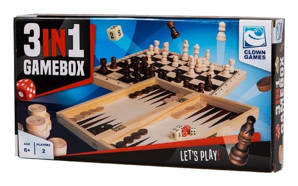 Clown Games 2015536 brætspil Dambræt og skakbræt