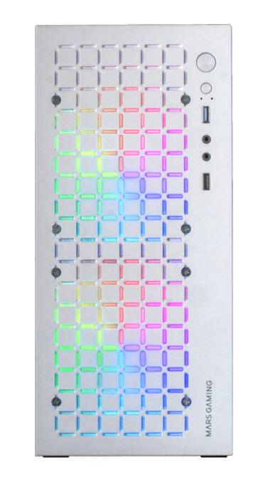 Mars Gaming MC-COREW Mini Tower Hvid
