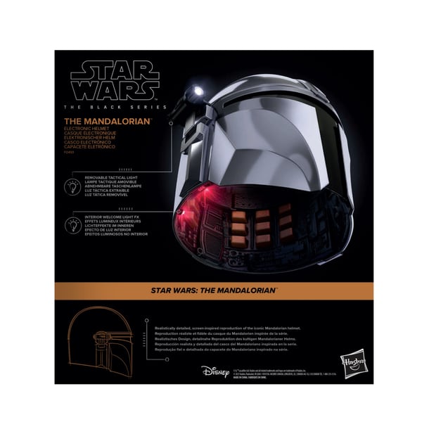 Star Wars The Black Series The Mandalorian Electronic Helmet