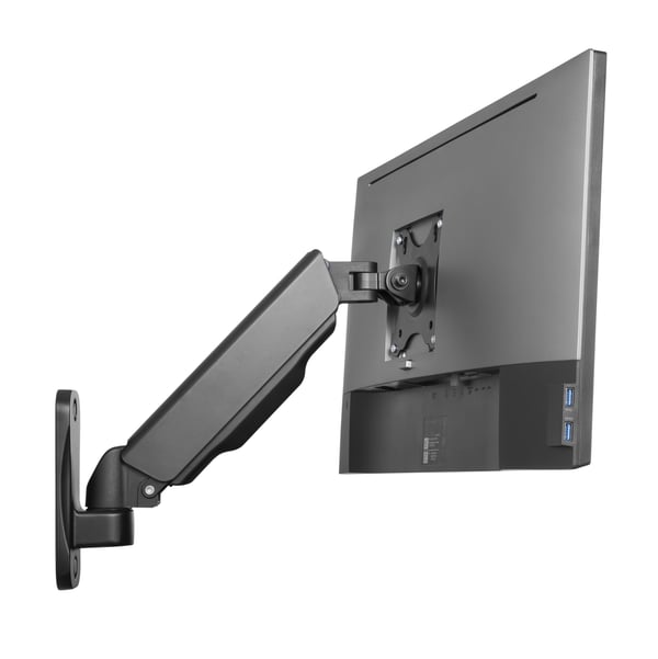 Ewent EW1532 monitorin kiinnike ja jalusta 81,3 cm (32") Seinä Musta