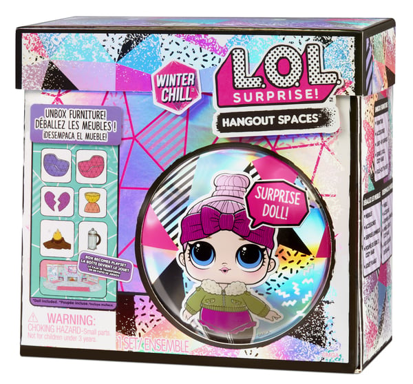 L.O.L. Surprise! Winter Chill Spaces Playset with Doll- Style 1