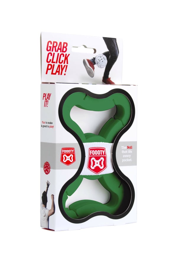 FOOOTY Green Leksaksboll