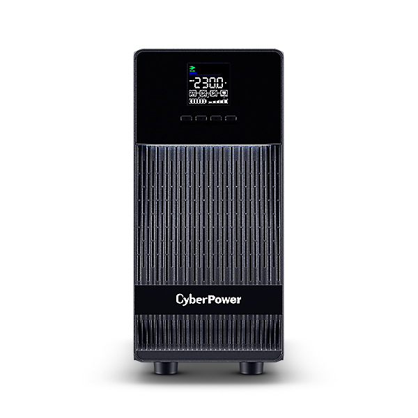 CyberPower Online S Series OLS3KECR UPS-virtalähde Taajuuden kaksoismuunnos (verkossa) 3 kVA 2700 W 7 AC-pistorasia(a)