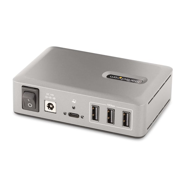 StarTech.com 10-Port USB-C Hub, USB C-splitter med strömadapter