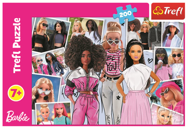 Trefl Barbie Puzzle 200 Puslespil 200 stk Legetøj