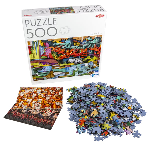 Tactic Puzzle Lovers Street Art of Graffiti 500 pcs puzzle