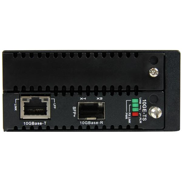 StarTech.com 10 Gigabit Ethernet koppar-till-fibermediaomvandlare - öppen SFP+ - hanterad