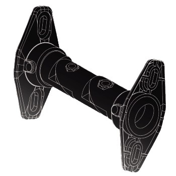 Hama Wall Bracket "Audio" Svart