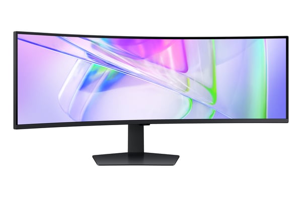 Samsung S95UC platta pc-skärmar 124,5 cm (49") 5120 x 1440 pixlar Dual QHD LCD Svart