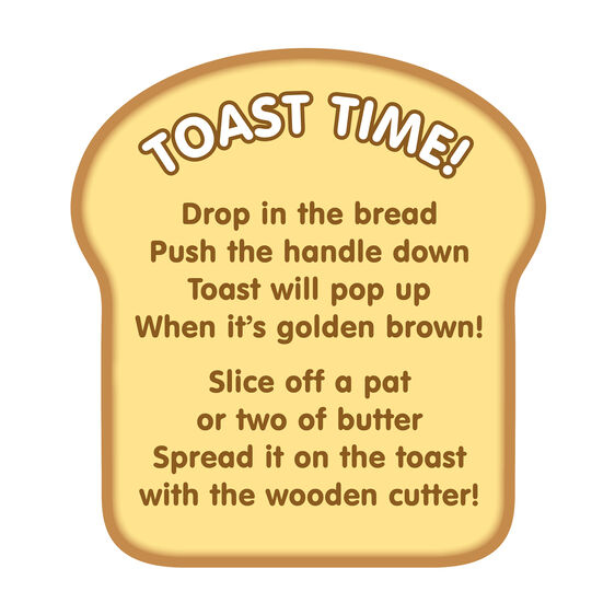 Melissa & Doug Bread & Butter Toast Set
