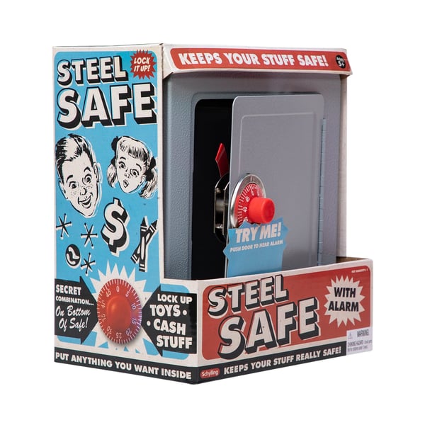 Schylling Steel Safe W/ Alarm sparebøsse 1 stk