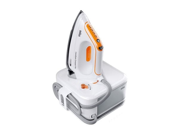 Braun CareStyle Compact Pro IS2561WH 2400 W 1,5 l EloxalPlus soleplate Orange, Vit