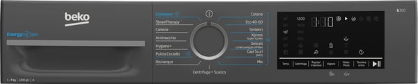 Beko b300 BMEUWSU4721A vaskemaskine Front-læsning 7 kg 1200 rpm Hvid