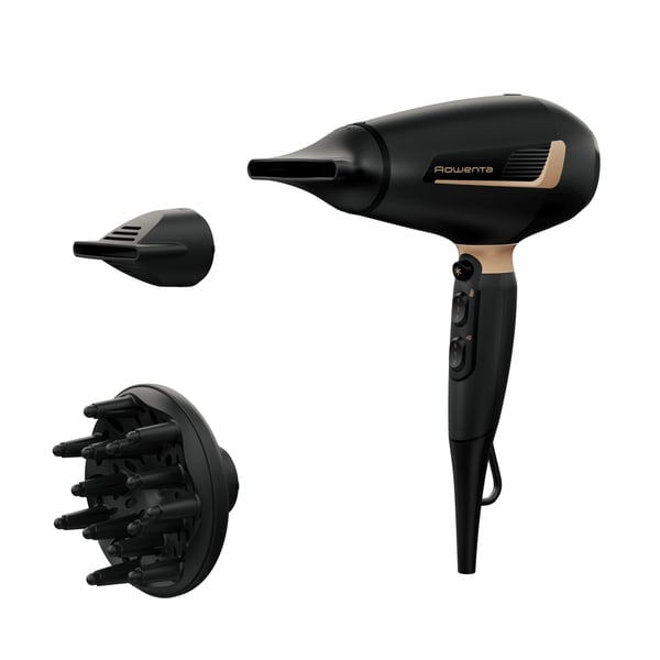 Rowenta Pro Expert CV8840 hiustenkuivain 2200 W Musta, Kupari