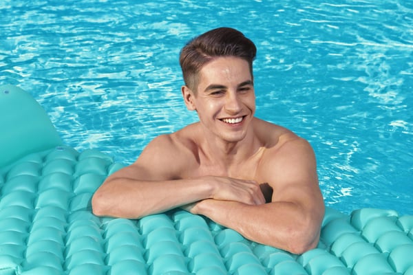 Bestway 44020 pool- och badmadrass Grön, Rosa, Gul Vinyl