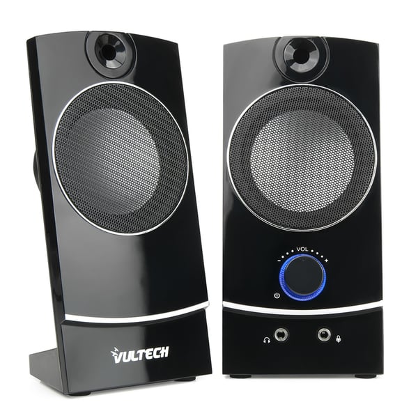 Vultech SP-330 högtalare 2-vägs Svart Kabel 3 W