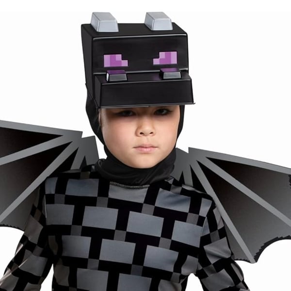 Disguise Minecraft Ender Dragon Smart kostume Barn Hanstik Spil