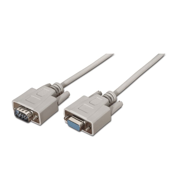AISENS A112-0065 seriella kablar Beige 1,8 m DB9