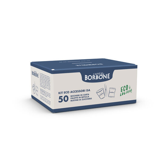 Caffè Borbone MASTERKITACC10X50PZ engångsservis 50 personer 150 styck