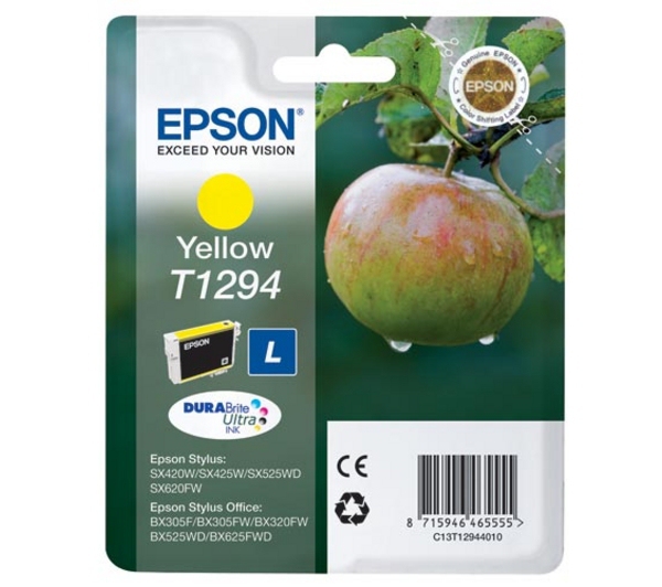 Epson Apple Yksittäispakkaus, keltainen T1294 DURABrite Ultra -muste