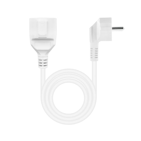 Nanocable 10.22.0610-W stikdåse 10 m 1 AC stikkontakt(er) Indendørs Hvid