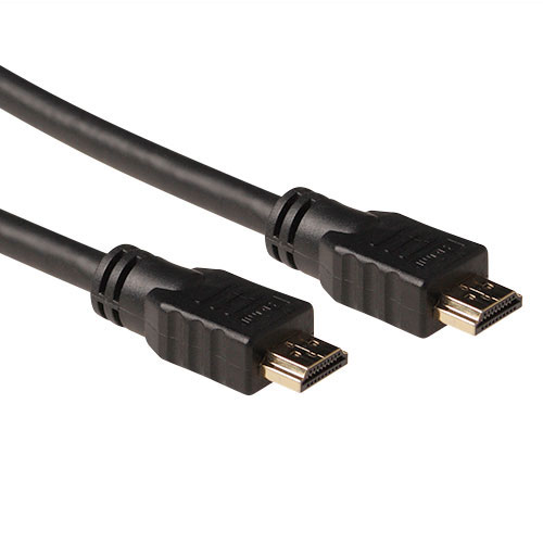 ACT AK3903 HDMI-kabel 3 m HDMI Type A (Standard) Sort