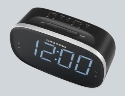Grundig Sonoclock3100 Digitaalinen herätyskello Musta