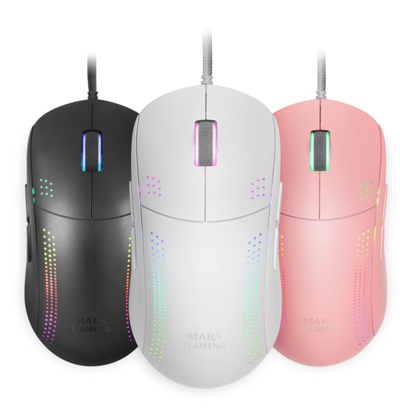 Mars Gaming MMPRO mus Spil Højre hånd USB Type-A Optisk 32000 dpi