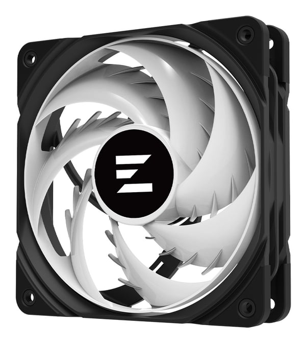 Zalman ZM-AF120 ARGB Tietokonekotelo Tuuletin 12 cm Musta 1 kpl