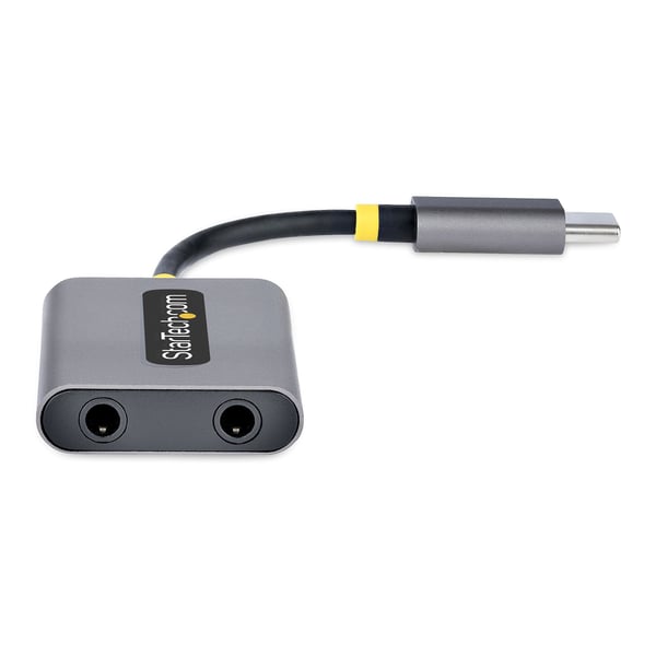 StarTech.com USBC-AUDIO-SPLITTER lyd-deler Grå
