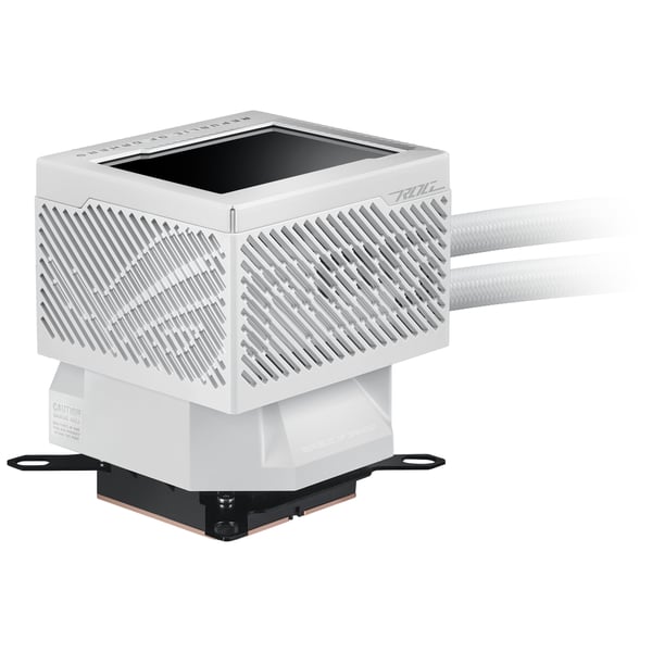 ASUS ROG RYUJIN III 240 ARGB White Edition Suoritin All-in-one-nesteenjäähdytin 12 cm Valkoinen 1 kpl