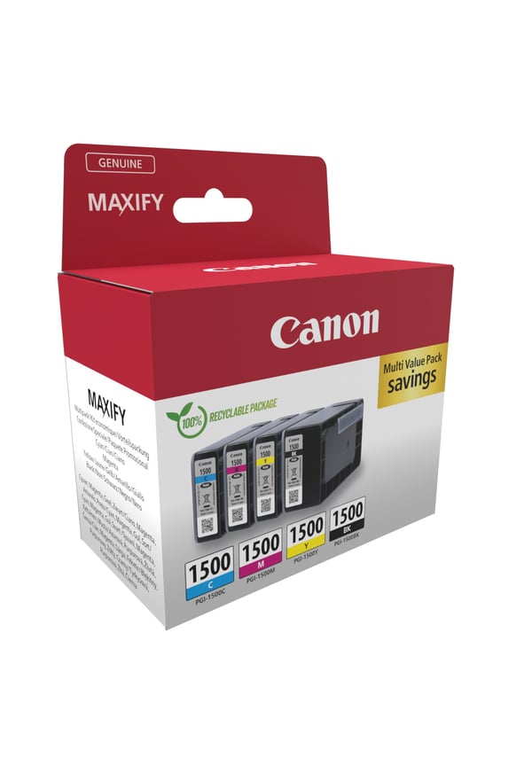 Canon 9218B006 mustekasetti 4 kpl Alkuperäinen Musta, Syaani, Magenta, Keltainen