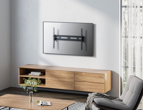Manhattan 462280 tv-beslag 177,8 cm (70") Sort