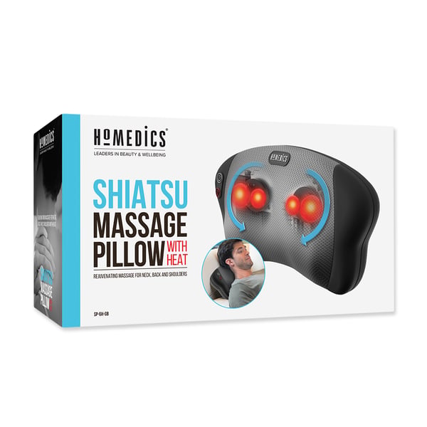 HoMedics SP-7H-EU massageapparater Bak, Ben, Skuldror Svart, Grå